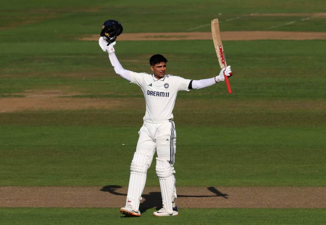 Shubman Gill  overtakes Sunil Gavaskar 